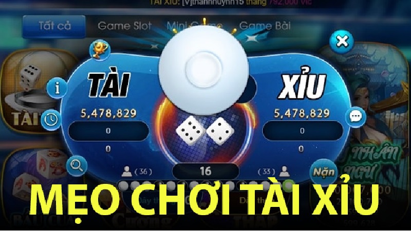 mẹo chơi tài xỉu xí ngầu